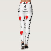 bernese mt dog love leggings (Achterkant)
