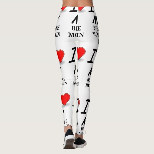 bernese mt dog love leggings (Achterkant)