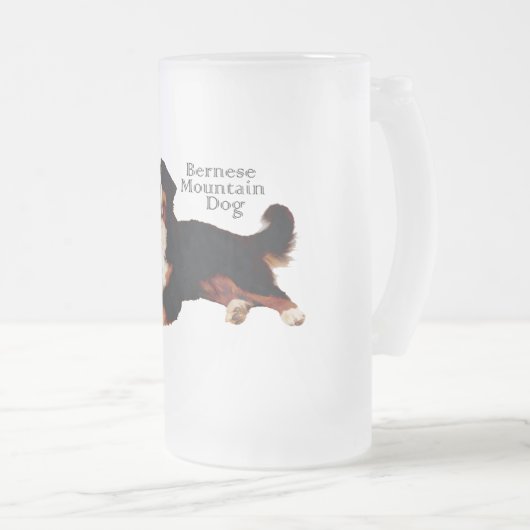 BERNESE Mt. Dog Matglas Bierpul (Voorkant rechts)