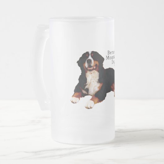 BERNESE Mt. Dog Matglas Bierpul (Voorkant links)