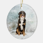 Bernese Mt. Dog Ornament (Links)