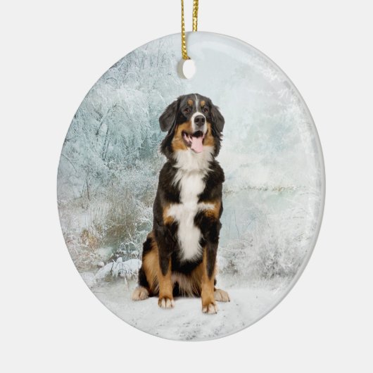 Bernese Mt. Dog Ornament (Links)