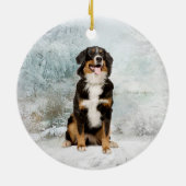 Bernese Mt. Dog Ornament (Achterkant)