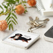 BERNESE Mt. Dog Sleutelhanger (Zijkant)