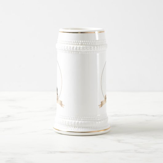 Bernese Mt. Dog Stein Bierpul (Center)