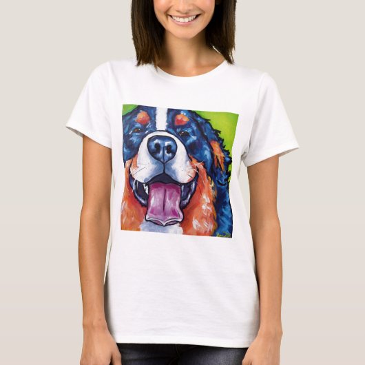 Bernese Mt Dog T-shirt (Voorkant)