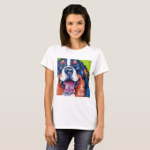 Bernese Mt Dog T-shirt (Voorkant volledig)