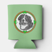 Bernese Mtn Dog Saint Patricks Day Blikjeskoeler (Achterkant)