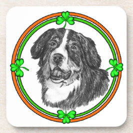Bernese Mtn Dog St Patricks Bier Onderzetter