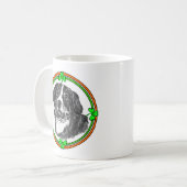 Bernese Mtn Dog St Patricks Koffiemok (Voorkant links)