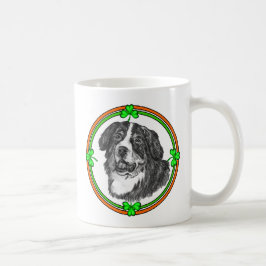 Bernese Mtn Dog St Patricks Koffiemok