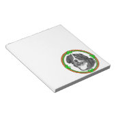 Bernese Mtn Dog St Patricks Notitieblok (Schuin)