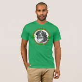 Bernese Mtn Dog St Patricks T-shirt (Voorkant volledig)