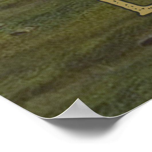 Bernese Oberland, Landscape, Zwitserland Poster (Hoek)