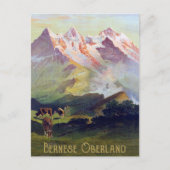 Bernese Oberland, Switzerland Briefkaart (Voorkant)