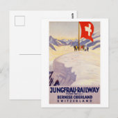  Bernese Oberland Zwitserland reizen Briefkaart (Voorkant / Achterkant)