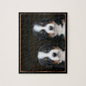 Bernese puppies puzzle legpuzzel (Verticaal)