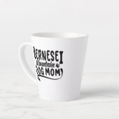 Bernese Puppy mama, Bernese Dog Moeder, Bernese ma Latte Mok (Linkerhoek)