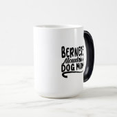 Bernese Puppy mama, Bernese Dog Moeder, Bernese ma Magische Mok (Voorkant rechts)