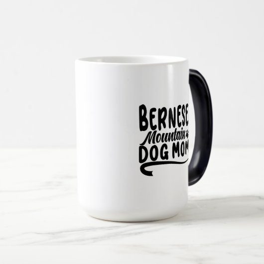 Bernese Puppy mama, Bernese Dog Moeder, Bernese ma Magische Mok (Voorkant rechts)
