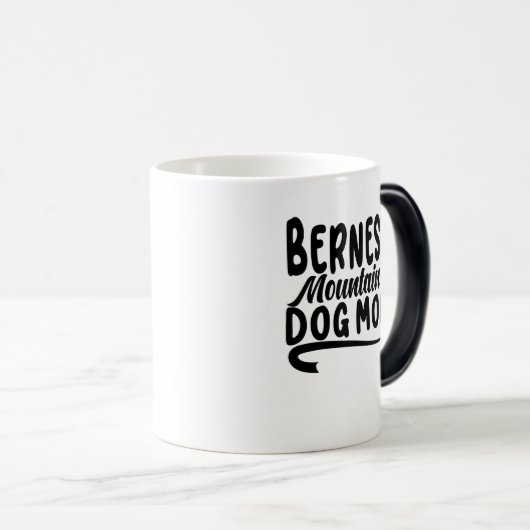 Bernese Puppy mama, Bernese Dog Moeder, Bernese ma Magische Mok (Voorkant rechts)