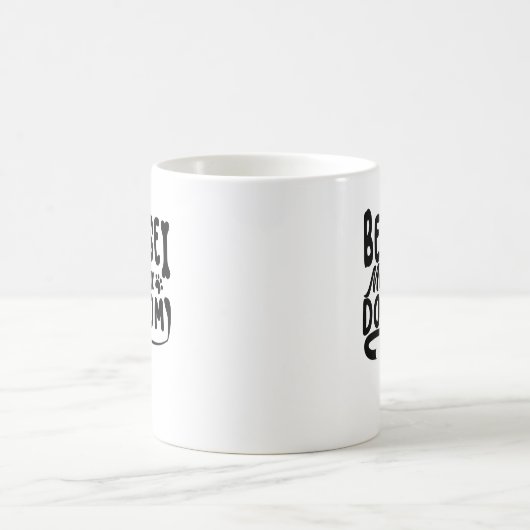 Bernese Puppy mama, Bernese Dog Moeder, Bernese ma Magische Mok (Center)