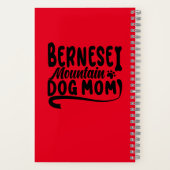 Bernese Puppy mama, Bernese Dog Moeder, Bernese ma Notitieboek (Achterkant)