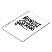 Bernese Puppy mama, Bernese Dog Moeder, Bernese ma Notitieboek (Linkerzijde)