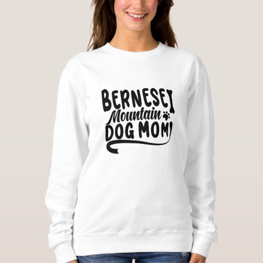 Bernese Puppy mama, Bernese Dog Moeder, Bernese ma Trui (Voorkant)