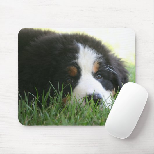Bernese Puppy Mousepad Muismat (Met muis)