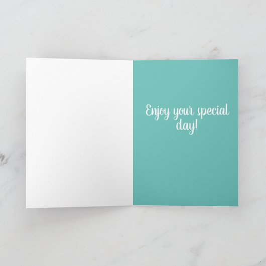 Bernese, Saint Bernard, Leonberger Birthday Kaart (Binnen)