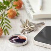 Bernese sleutelhanger van berghond (Zijkant)