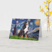 Bernese - Starnacht Kaart (Gele Bloem)