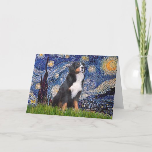Bernese - Starnacht Kaart (Voorkant)