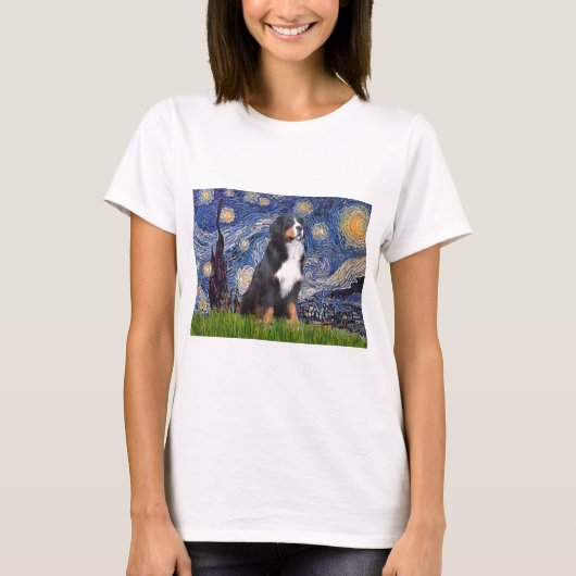 Bernese - Starnacht T-shirt (Voorkant)