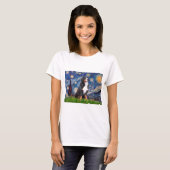 Bernese - Sterrennacht T-shirt (Voorkant volledig)