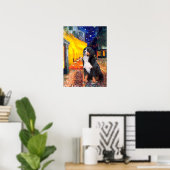 Bernese - Terras Cafe Poster (Thuiskantoor)