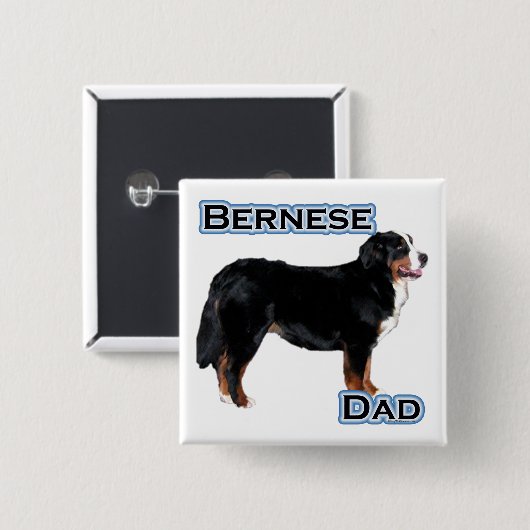 Bernese vader 4 - Button (Voorkant /achterkant)