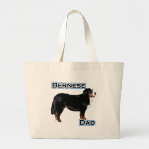 Bernese vader 4 grote tote bag