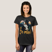 Bernesemountaindog met hartendoekje liefde voor Va T-shirt (Voorkant volledig)