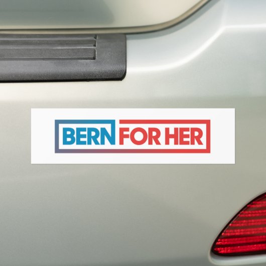 BernForHaar Bumperstickers (Op auto)