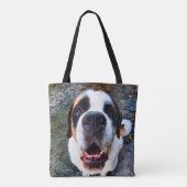 Bernhadiner  tote bag (Achterkant)