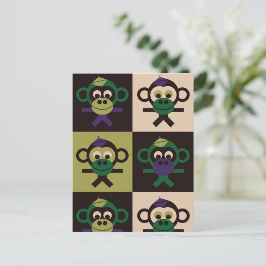 BERNHARD - LONVIG VAN MINYMO BRIEFKAART (Staand voorkant)