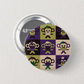 BERNHARD - LONVIG VAN MINYMO RONDE BUTTON 5,7 CM (Voorkant /achterkant)