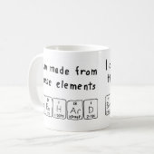 Bernhard periodieke lijstnaam mok (Voorkant links)