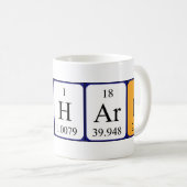 Bernhard periodieke lijstnaam mok (Voorkant rechts)