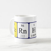 Bernhard periodieke lijstnaam mok (Voorkant links)