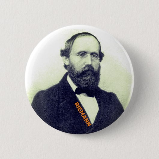 Bernhard Riemann Button (Voorkant)