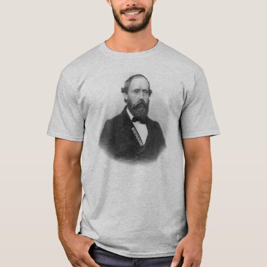 Bernhard Riemann T-shirt (Voorkant)