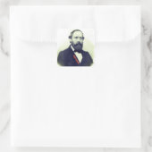 Bernhard Riemann Vierkante Sticker (Tas)